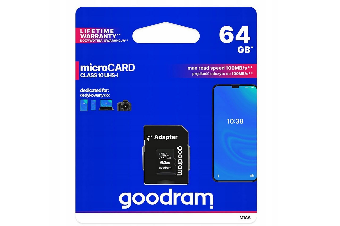 Karta microSD USH-1 64GB GOODRAM