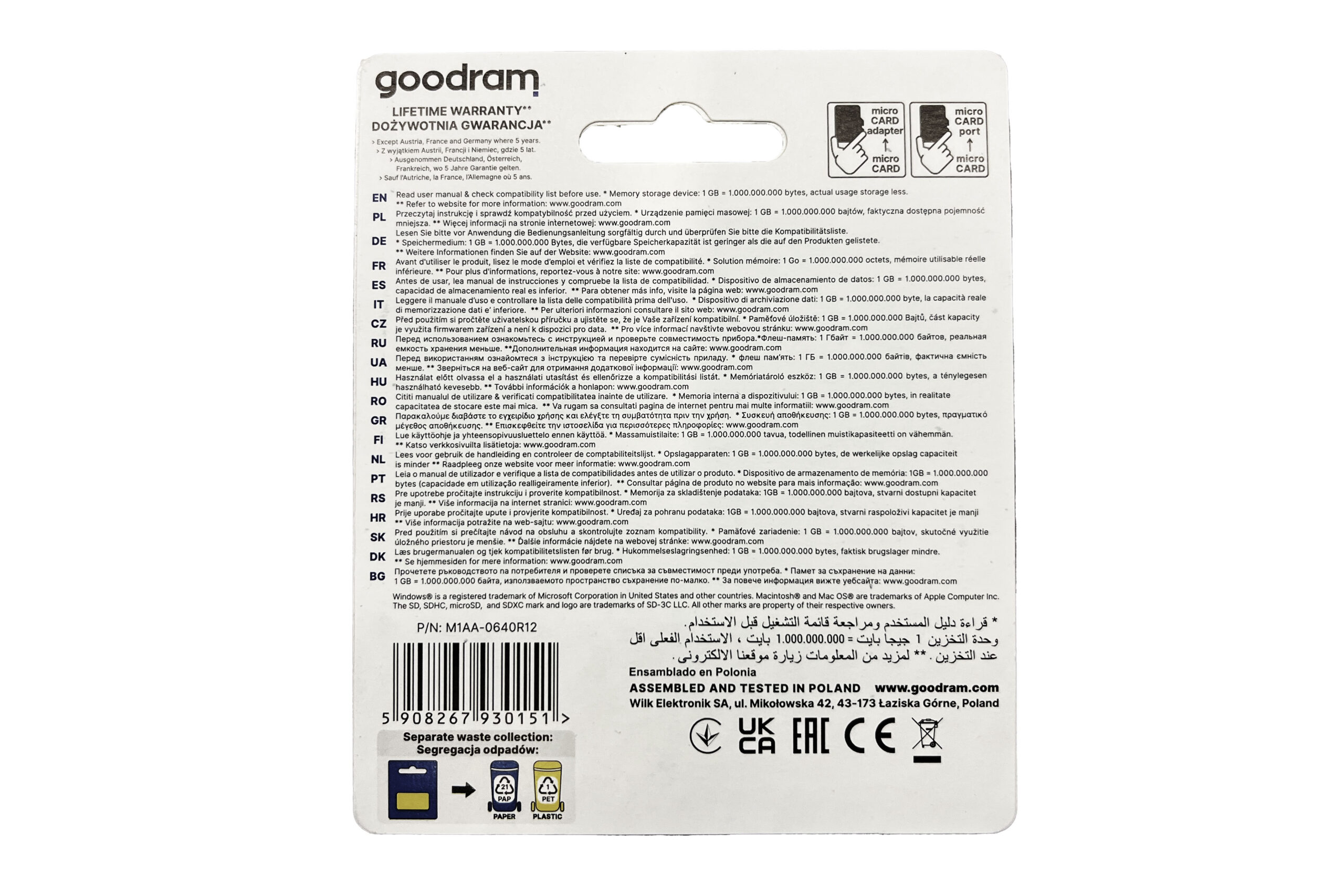 Karta microSD USH-1 64GB GOODRAM - obrazek 4