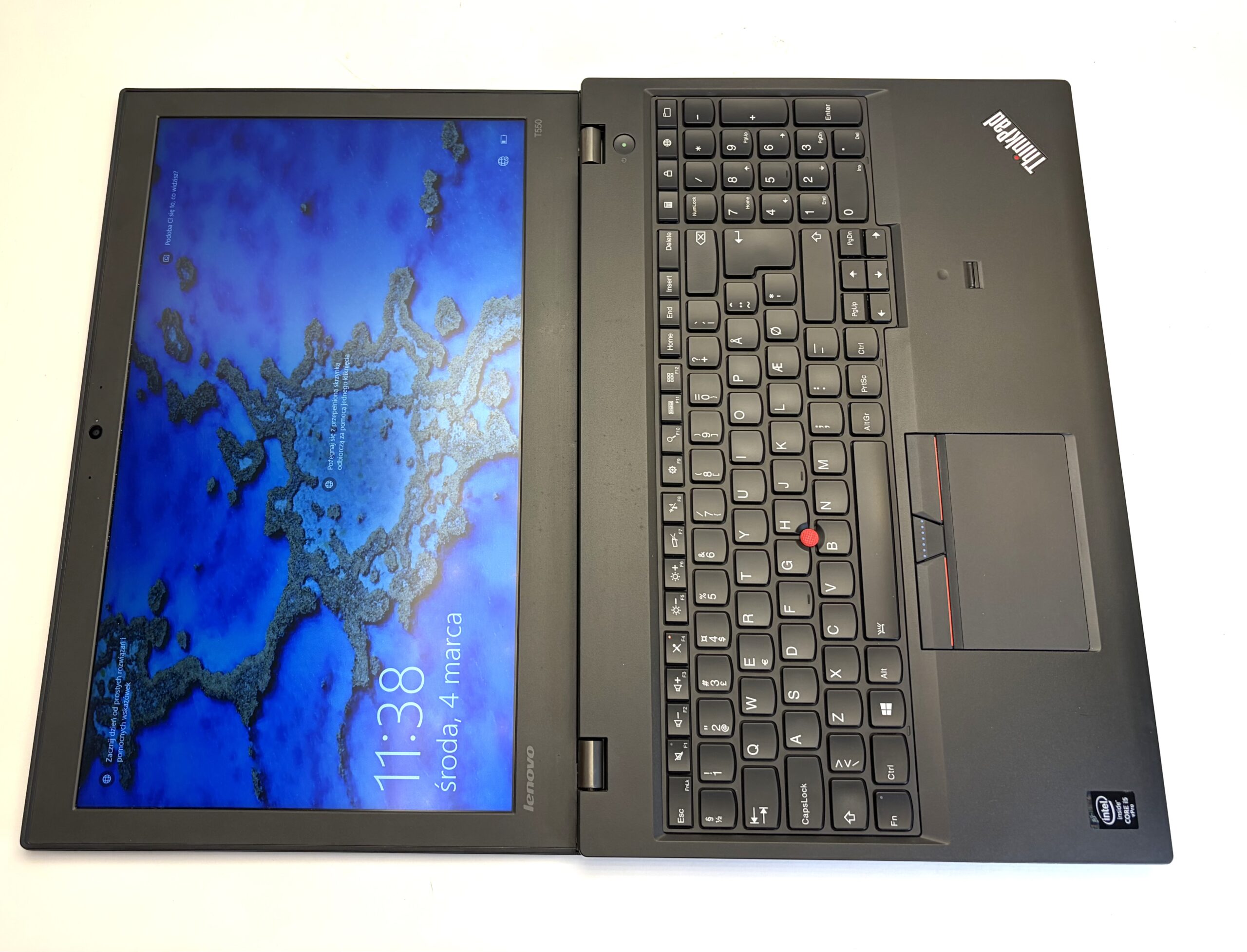 Laptop Lenovo ThinkPad T550 /Intel Core i5/ 8 GB / 256 GB/ Windows 10 Pro - obrazek 3