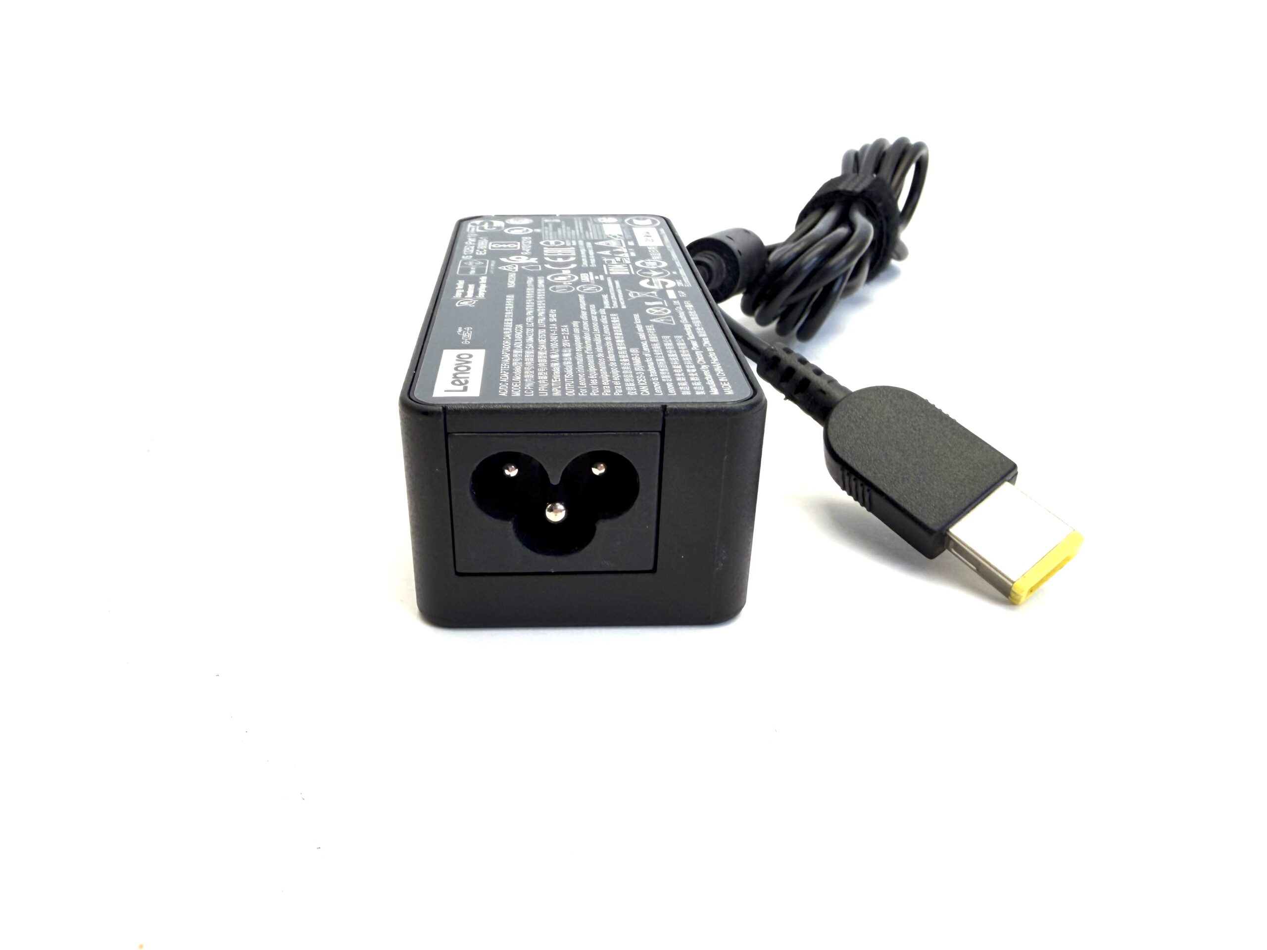 Oryginalny zasilacz ładowarka do Lenovo 45W slim tip + kabel zasilający - obrazek 4