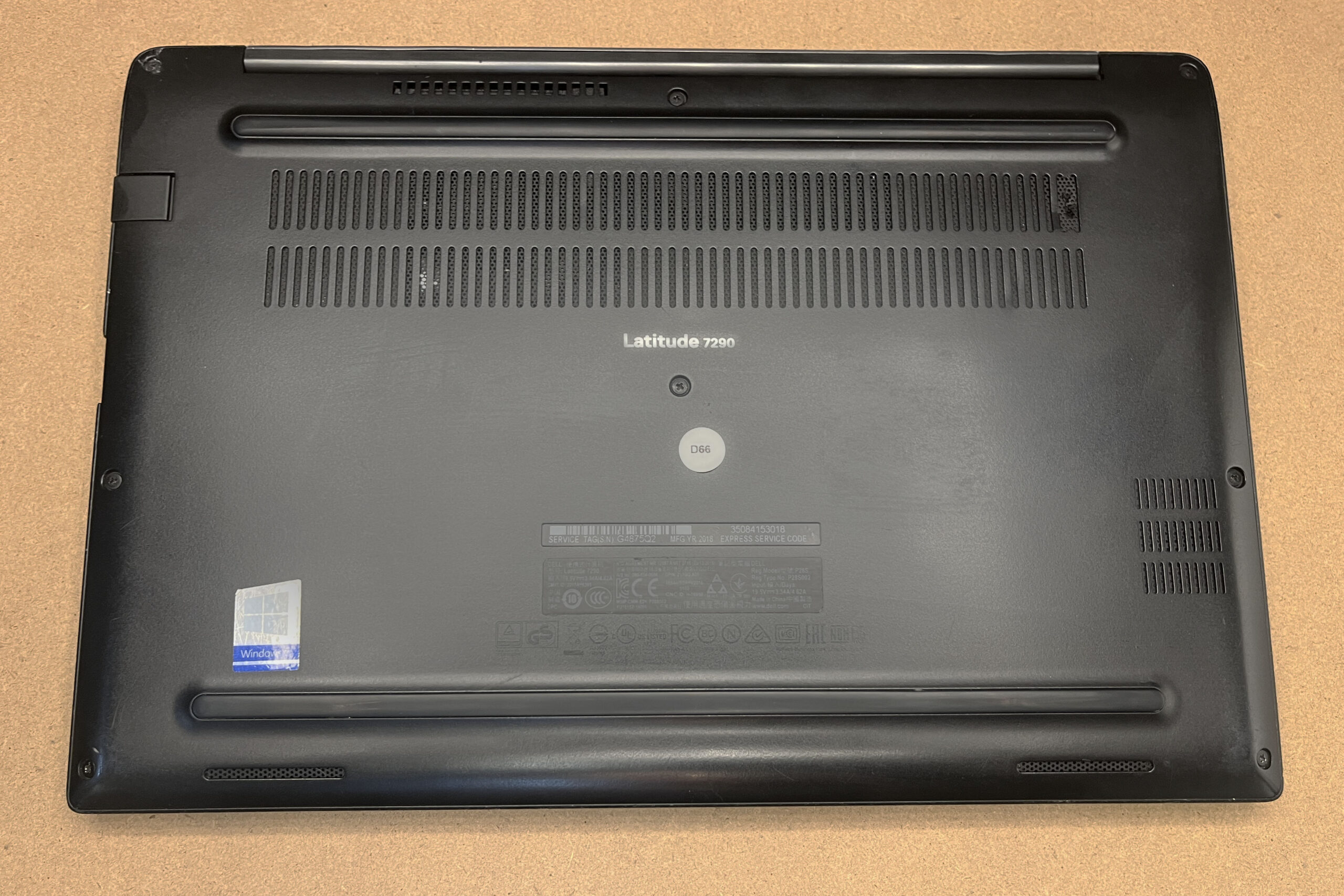 Laptop Dell Latitude 7290 12,5" Intel Core i5 8 GB / 256 GB czarny - obrazek 10