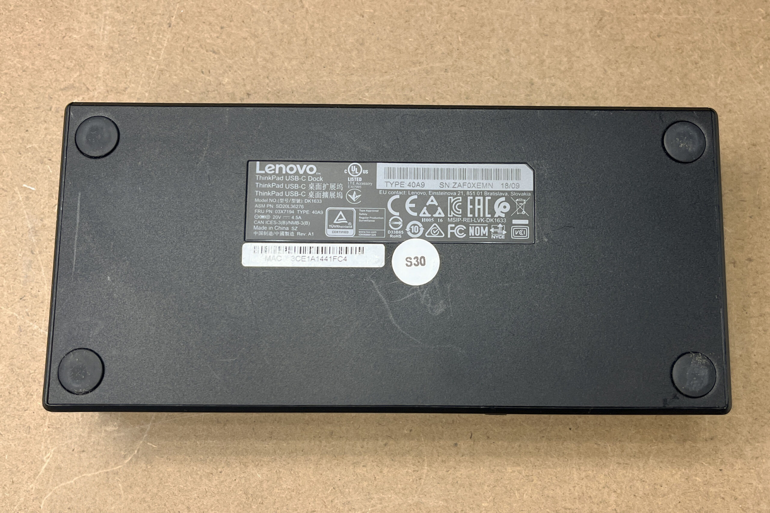 Stacja dokująca Lenovo 40A9 - obrazek 10